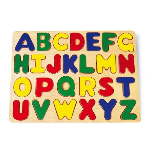 Censo nacional Sobriqueta naranja Puzzle letras y números de madera para encajar. Medidas: 22×32 cm. –  EKAPRECIO
